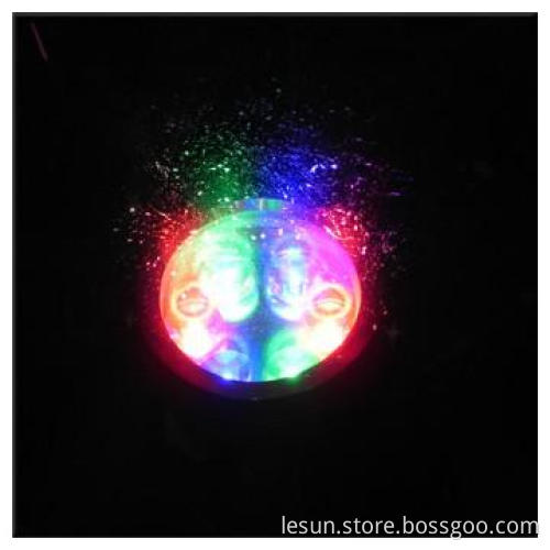 6X1W factory RGB underwater led lights for small fountains LC7006